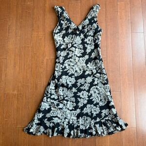 Vintage 90s Paradise East‎ Midi Dress